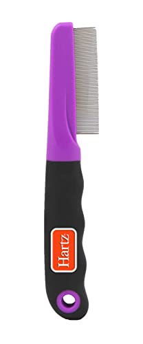Hartz Groomer's Best Flea Comb for Dogs and Cats, Fine-Toothed Flea Comb to Remove Fleas & Flea...