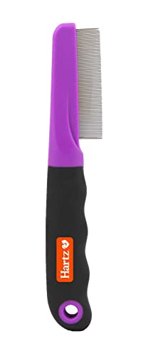 Hartz Groomer's Best Flea Comb for Dogs and Cats, Fine-Toothed Flea Comb to Remove Fleas & Flea...