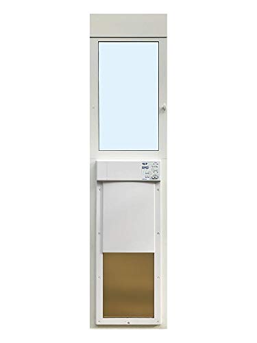 Power Pet Electronic Dog Door - High Tech Pet Electronic Pet Doors - Fully Automatic Sliding e-Glass...