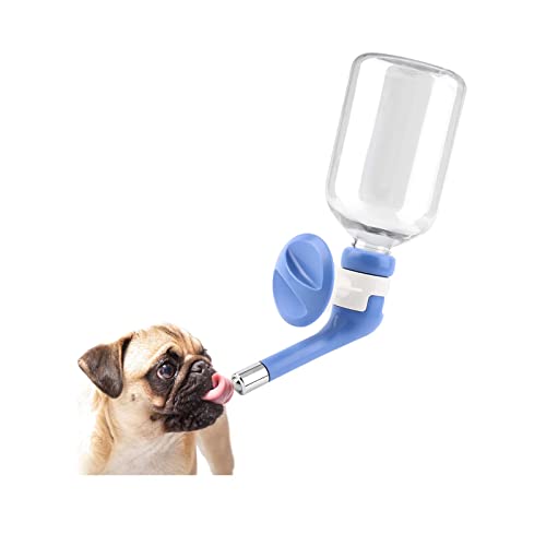 Andiker No-Drip Dog Water Dispenser Bottle-Dog Kennel Cage Water Dispenser Water Drinker Kettle for...