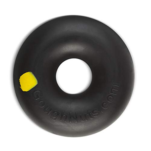 Dog Chew Toys Rubber Ring by Goughnuts – Indestructible Dog Chew Toys for Aggressive Power Chewers...