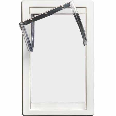 Ideal Pet Products Screen Guard Pet Door, Extra Large, 10.5' x 15' Flap Size, White