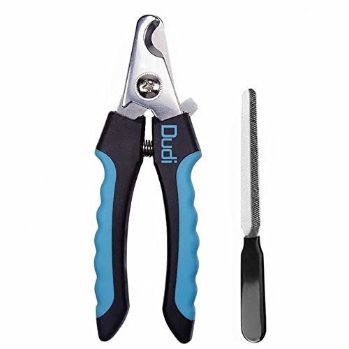 Dudi Dog Nail Clippers and Trimmer - with Quick Safety Guard to Avoid Over-Cutting Toenail -...