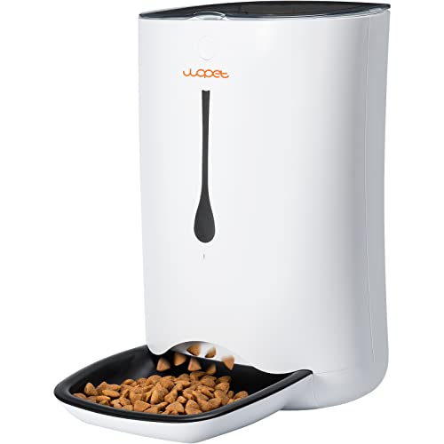 WOPET Automatic Pet Feeder Food Dispenser for Cats and Dogs–Features: Distribution Alarms,Portion...