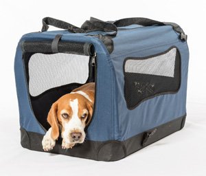 2PET Foldable Dog Crate - Soft, Easy to Fold & Carry Dog Crate for Indoor & Outdoor Use - Comfy Dog...