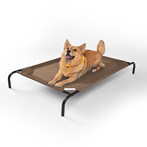 Coolaroo The Original Cooling Elevated Pet Bed, Raised Breathable Washable Indoor and Outdoor Pet...
