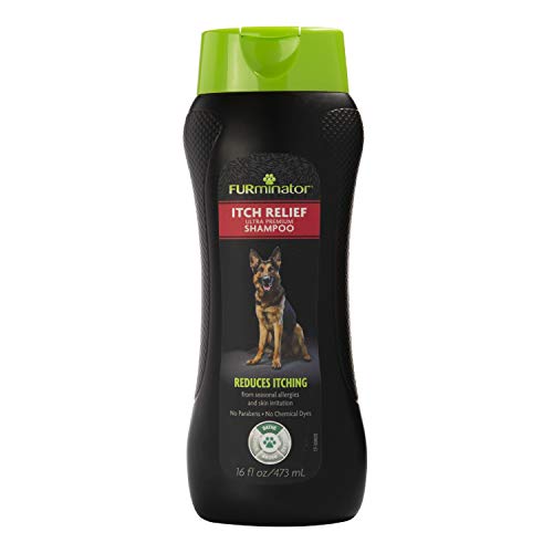 FURminator Itch Relief Ultra Premium Shampoo, 16-Ounce (Pack of 1)