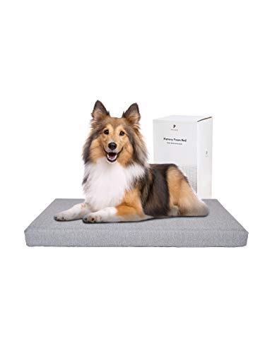 PETLIBRO Dog Bed for Crate, Memory Foam Dog Crate Bed 29'x 18' Large Dog Bed Orthopedic Plush...