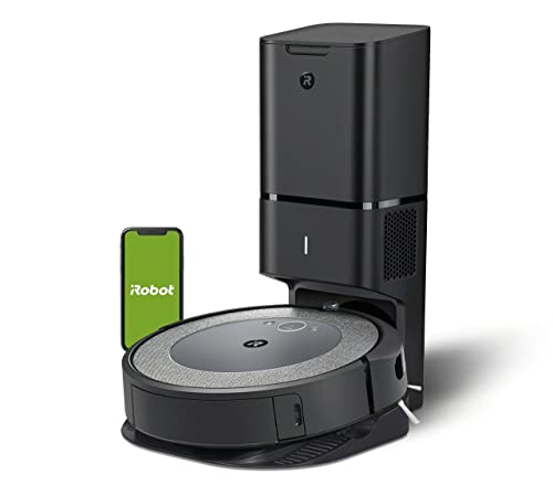 iRobot Roomba i3+ EVO (3550) Self-Emptying Robot Vacuum – Now Clean By Room With Smart Mapping,...
