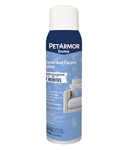 PETARMOR Home and Carpet Spray for Fleas and Ticks, Protect Your Home From Fleas and Eliminate Pet...