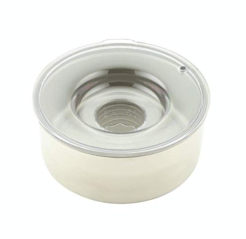 Slopper Stopper Dripless Water Bowls - Stainless Steel Bowl Unit - for Large Breed Dogs 51-85 Lbs,...