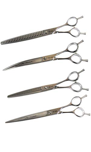 Chris Christensen Classic Series Grooming Shears, Full Set of Shears With Case, Groom Like a...