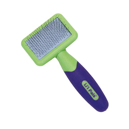 Coastal Pet Li'l Pals Dog Slicker Brush with Coated Tips - Dog Grooming Brush for Small Breeds &...