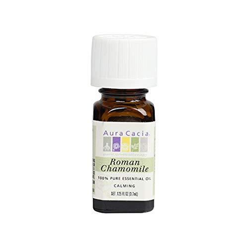Aura Cacia Pure Roman Chamomile Essential Oil | 0.12 fl. oz.