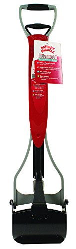 Nature's Miracle Advanced Jumbo Pick-Up Pet Waste Scoop, Black & Red (308174)