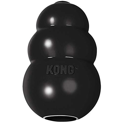 KONG Extreme Dog Toy for Power Chewers - Toughest Black Rubber Formula - for X-Large Dogs