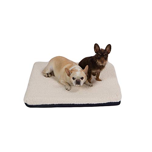 Pet Support Systems Certified Organic Latex | Orthopedic Pet Bed | 30' x 26' x 3' | (Medium, Blue...