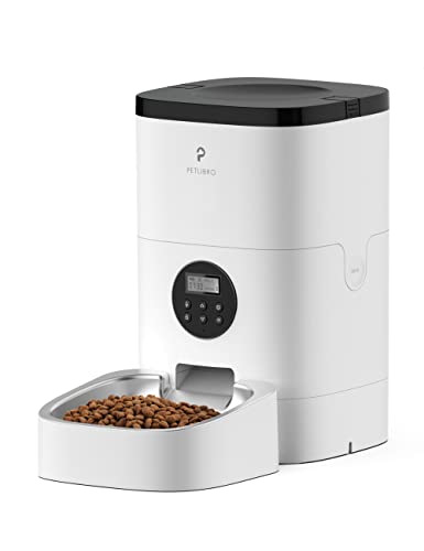 PETLIBRO Automatic Cat Feeder, Timed Cat Feeder with Desiccant Bag for Pet Dry Food, Programmable...