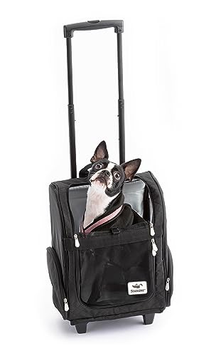 Snoozer Roll Around 4-in-1 Pet Carrier, Black, Large