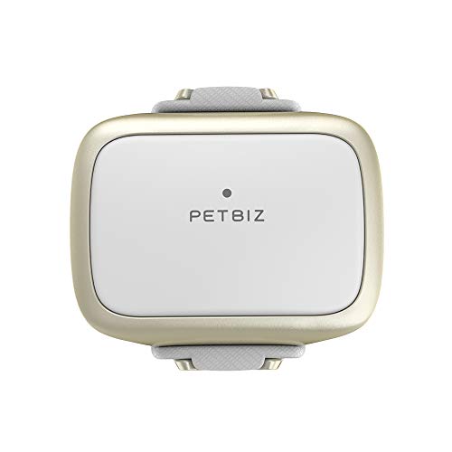 PETBIZ G1-US GPS Pet Tracker, Real-Time Dog/Cat Locator & Activity Monitor, 30 Days Ultra...