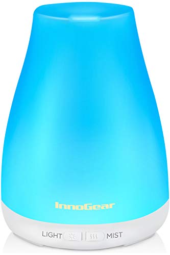InnoGear Essential Oil Diffuser, Upgraded Diffusers for Essential Oils Aromatherapy Diffuser Cool...