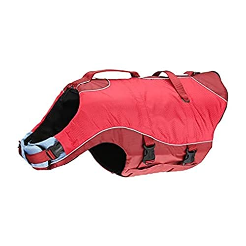 Kurgo Surf n’ Turf Dog Life Jacket - Flotation Life Vest for Swimming and Boating - Dog Lifejacket...