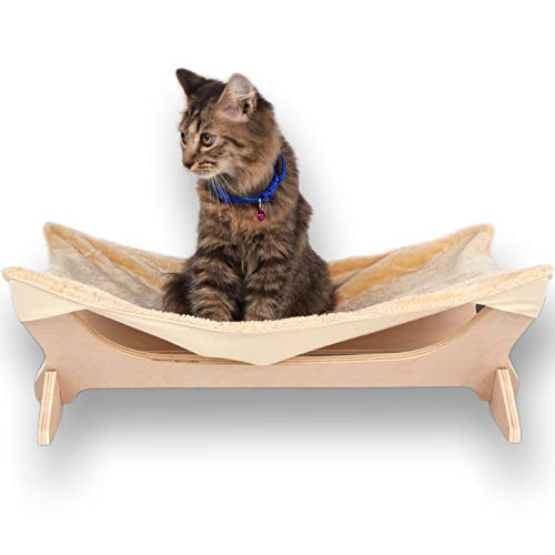 Toby + Atheni Cat Hammock - Perfect Pet Bed for Cats, Seat Or A Perch for Indoor Cats Or Other Small...