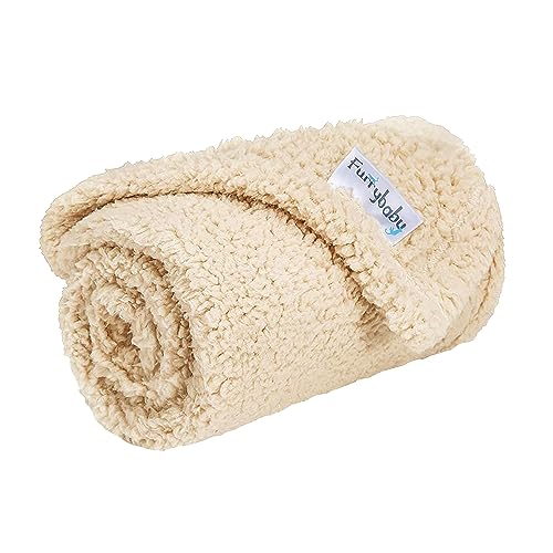 furrybaby Fleece Dog Blankets for Dog Cat and Puppy Warm Cozy Sherpa Dog Throw (24 * 32') Machine...