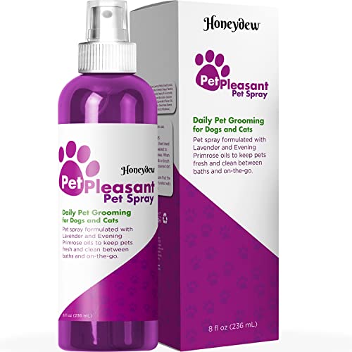 Dog Deodorizing Spray for All Dogs - Dog Spray for Smelly Dogs and Dog Calming Spray with Lavender...