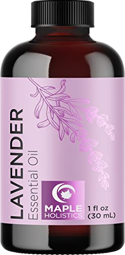 Pure Lavender Oil Essential Oil - Premium Lavender Essential Oil for Hair Skin and Nails - Lavender...