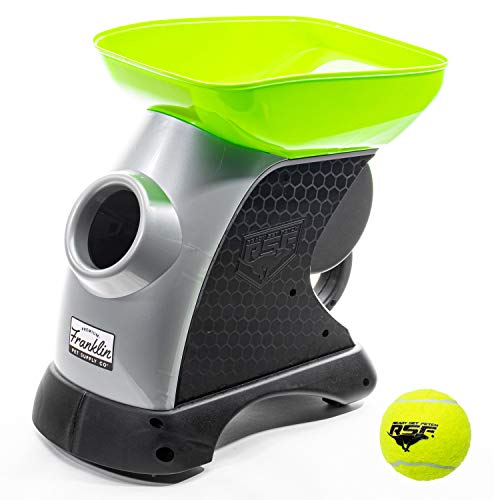Franklin Pet Supply Ready Set Fetch Automatic Tennis Ball Launcher Dog Toy - Authentic Tennis Ball...