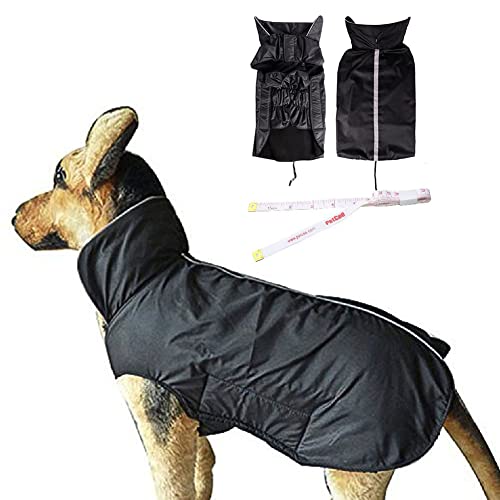 PETCEE Waterproof Dog Jackets, Dog Jacket for Medium Dogs, Dog Winter Coat Pet Vest for Cold Weather...