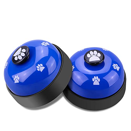 Comsmart Dog Training Bell, Set of 2 Dog Puppy Pet Potty Training Bells, Dog Cat Door Bell Tell Bell...