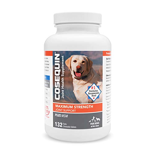 Nutramax Cosequin Maximum Strength Joint Health Supplement for Dogs - With Glucosamine, Chondroitin,...