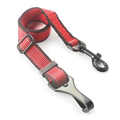 Dutchy Brand Ultra Strong Dog Car Tether - Universal Animal Seat Belt Restraint Keeps Pets of all...