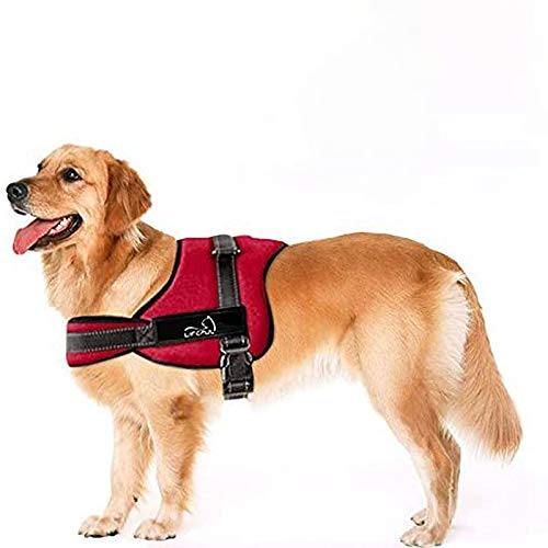 Lifepul No Pull Dog Vest Harness - Dog Body Padded Vest - Comfort Control for Large Dogs in Training...