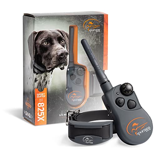 SportDOG Brand SportHunter 825X Remote Trainer - Rechargeable Dog Training Collar with Shock,...
