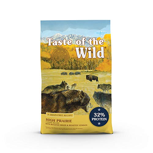 Taste of the Wild High Prairie Canine Grain-Free Recipe with Roasted Bison and Venison Adult Dry Dog...