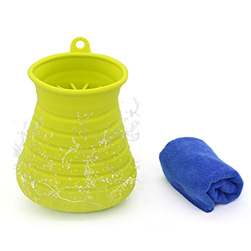Dog Paw Cleaner, Paw Washer for Dogs Large and Medium, Portable Dog Foot Washer Silicone Foot...