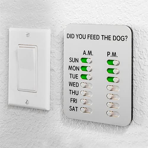 DID YOU FEED THE DOG? | The Original Dog Feeding Reminder by DYFTD | Mountable Tracker Device |...