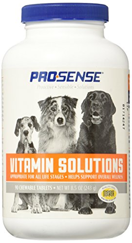 ProSense Vitamin Solutions 90 Count, Chewable Tablets for Dogs, Helps Support Overall Wellness...