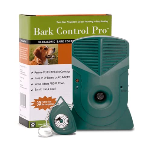 Good Life Bark Control Pro: Ultrasonic Dog Bark Deterrent Device Outdoor Indoor, Stop Dog Barking...