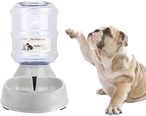 Old Tjikko Dogs Water Dispenser,Water Bowl for Dogs,Pet Water Dispenser,Automatic Dog Water Bowl Cat...