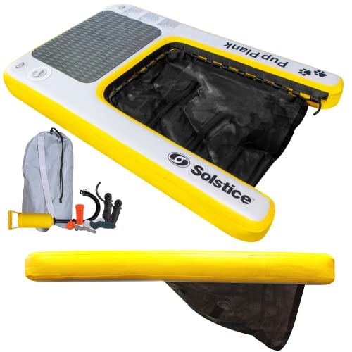 Solstice Inflatable Pup Plank XL (110 Pound Capacity) Pet Ramp Series for Pet Recreation and...