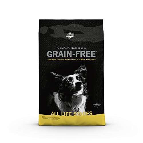 Diamond Naturals Grain Free Real Meat Recipe Premium Dry Dog Food With Real Cage Free Chicken 28Lb
