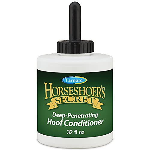 Farnam Horseshoer's Secret Deep-Penetrating Hoof Oil for Horses, Conditions Dry Hooves and Prevents...