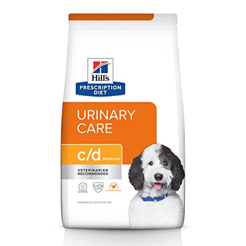 Hill's Prescription Diet c/d Multicare Urinary Care Chicken Flavor Dry Dog Food, Veterinary Diet,...