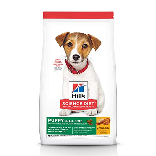 Hill's Science Diet Dry Dog Food, Puppy, Small Bites, Chicken Meal & Barley Recipe, 4.5 lb. Bag