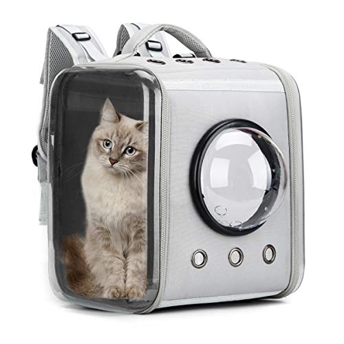 Prodigen Cat Backpack Carriers, Foldable Pet Backpack Carriers for Cats Puppy Dogs and Birds,...