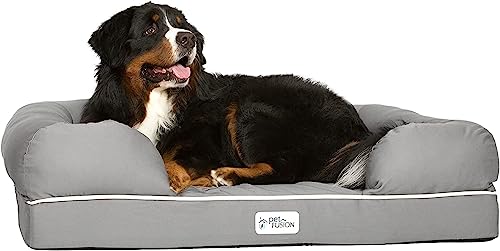 PetFusion Ultimate Dog Bed, Orthopedic Memory Foam, Medium Firmness Pillow, Waterproof Liner, YKK...